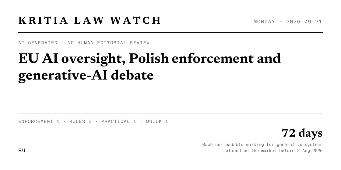 Law Watch — MON 2026-09-21
